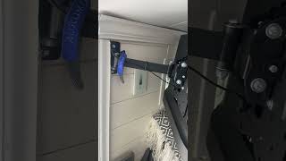 180 Installing a 24inch TV in the Sprinter Van  with TV Mounting [upl. by Oguh169]