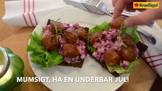 Så gör du en god julmacka med kycklingköttbullar [upl. by Coleville527]