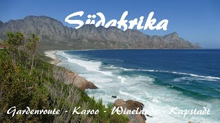 Südafrika Gardenroute  Wildlife  Karoo  Winelands  Kapstadt und mehr in 35 Minuten [upl. by Enihsnus719]