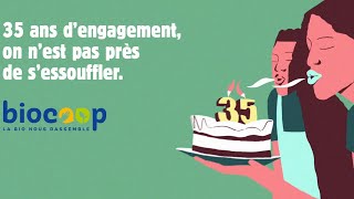 Biocoop fête ses 35 ans dengagement et nest pas près de sessouffler [upl. by Gollin]