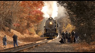 Trains Galore on the Reading Blue Mountain amp Northern RDCs F units Steam amp Freight October 2024 [upl. by Ecahc320]