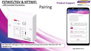 Wifi Controlled Fused Spur Timeswitch FSTWifiTGVNTTWiFi Pairing Guide [upl. by Hsivat]