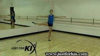 A La Seconde Turn Tutorial and Demonstration from Just For Kix [upl. by Hteboj]