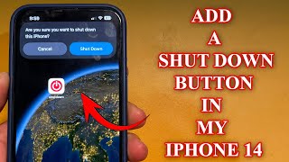 How to add shortcuts power button to home screen iphone 14 [upl. by Eeresed850]