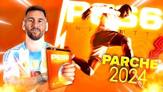 JUGANDO al MEJOR Parche Del PES 6  INFINITTY PATCH [upl. by Airdnna600]