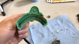 Neutral safety switch disassembly and inspection 1968 Thunderbird [upl. by Doris705]