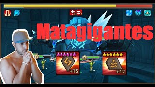 Summoners War Guia Gigante B12 Equipo muy fácil de runear [upl. by Gipson]