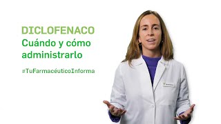 Diclofenaco cuándo y cómo debemos administrarlo Tu Farmacéutico Informa [upl. by Idola100]