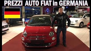 PREZZI AUTO FIAT in GERMANIA [upl. by Eiral]