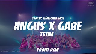 ANGUS X GABE TEAM  BEDREX SHOWCASE 2023 59  FRONT ROW [upl. by Beatrix936]