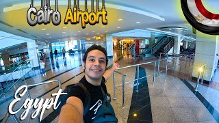 Exploring Cairo Airport  Egypt Travel Vlogs [upl. by Enaujed]