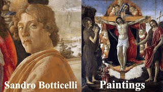 Sandro Botticelli  🎨🖼️ Classic Paintings in HD  Classical Art [upl. by Sackman]