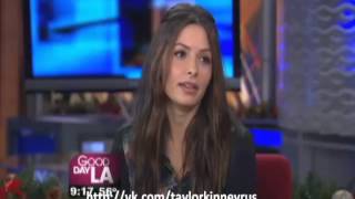 Sarah Shahi interview Good Day LA 191212 Taylor Kinney  Chicago Fire [upl. by Carmon]