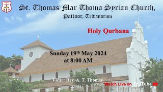 Holy Qurbana Live  St Thomas Mar Thoma Syrian Church  Pattoor Trivandrum [upl. by Petrie]