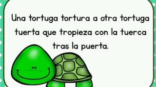 TRABALENGUAS  La tortuga [upl. by Spearing]