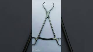 Bone reduction forceps 20cm orthopedic surgical long ratchet instrument [upl. by Ahcsim]