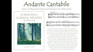 25 Beautiful Classical Melodies for Flute Duet [upl. by Ociredef577]