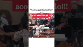 Deus da forte revelação na missionária Cristina Maranhão para passar para igreja [upl. by Edea]