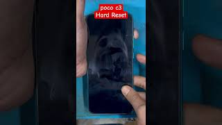 Poco C3  How to Hard Reset Factory Reset [upl. by Hsreh413]