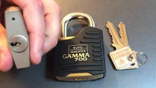 335 Burg Wachter Gamma 700 Picked [upl. by Etnohs]