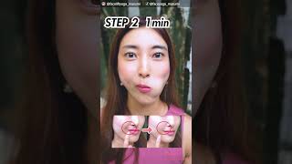 5 Laugh Lines Removal Stretch Face Lift Exercise for Nasolabial Folds Smile Wrinkles shorts [upl. by Acina]