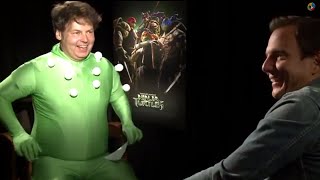 Will Arnett Cant Keep A Straight Face When Talking CGI With Rich Fulcher [upl. by Anilatac]