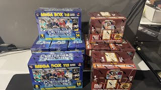 2021 Contenders Mega Box x5 amp 2022 Capstone MLB Hobby 14 case Break 1 [upl. by Etac]