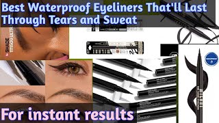 Best Waterproof Eyeliners Thatll Last Through Tears and Sweat [upl. by Akemal]