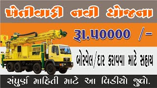 Borewell Yojana Gujarat  khedut sahay yojana 2023 gujarat  બોરવેલદાર કરાવવા માટે સહાય રૂ૫૦૦૦૦ [upl. by Eirollam]