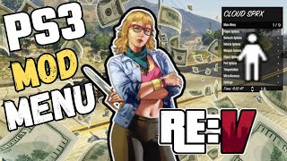 GTA 5 REV CLOUD SPRX PKG DIRETO PELO PS3 [upl. by Yevreh]