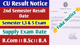 CU result and exam date 202425  CU result and exam notice  2nd semester result  CU odd semester [upl. by Abana]