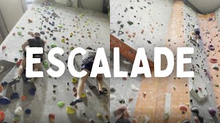 DÉCOUVERTE DE L ESCALADE  bloc difficulté vitesse  CLIMBING [upl. by Ihcas941]