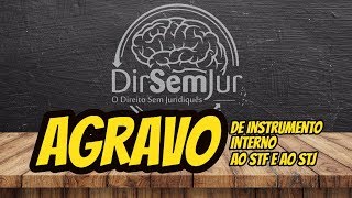 Agravo de instrumento agravo interno e agravo aos Tribunais Superiores Novo CPC [upl. by Langdon]