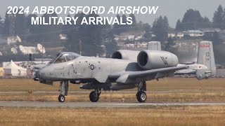 2024 Abbotsford airshow arrivals [upl. by Eizdnil498]