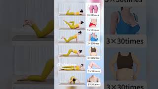 home workout full body exercise yoga exercise workout 29 [upl. by Obau]