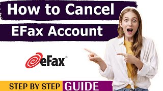 How To Cancel EFax Account [upl. by Ahsimac25]