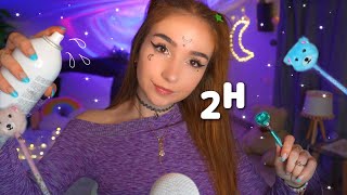 ASMR de 2H 🌸🌙😴 [upl. by Connelley]