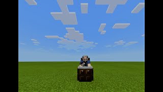 How to make a working chair in Minecraft Bedrock Edition NO MODS [upl. by Grider]