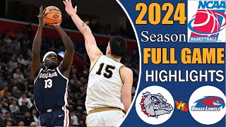 Gonzaga vs UMass Lowell  FULL GAME  Highlights  College mens Basketball 202425 Ncaa basketball [upl. by Suiluj922]