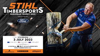 STIHL TIMBERSPORTS® European Trophy 2022 [upl. by Gran895]