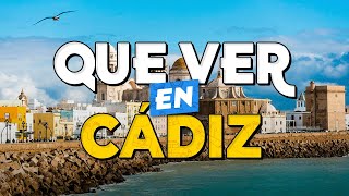 🧳️ TOP 10 Que Ver en Cádiz ✈️ Guía Turística Que Hacer en Cádiz [upl. by Ielirol73]