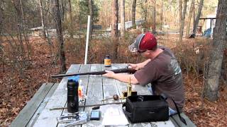 Shooting the Lyman Great Plains Rifle 54 Cal Part 2 [upl. by Ellenij]