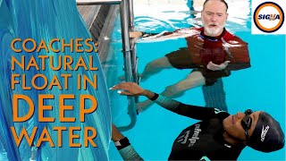 Coaches Deep Water Lessons 102  Natural Float [upl. by Tarsus]