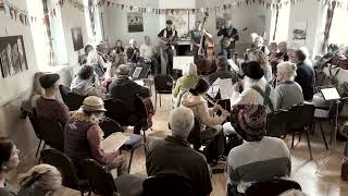 Skiffle Workshop Priston Festival 15 09 2024 UK [upl. by Jennilee20]