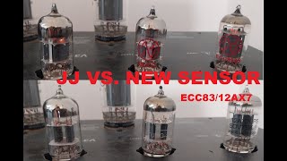 Tube Sound Comparison  JJ VS NEW SENSOR SovtekTungsolEXH [upl. by Dellora]