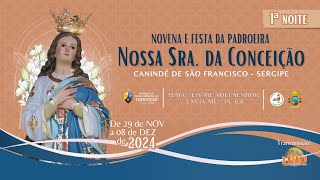 Novena e Festa de Nossa Senhora da Conceição  1ª Noite [upl. by Audra]