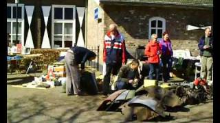 Tagestour zum 2CVTeilemarkt in Gemert NL mit einem 650kubikVisa [upl. by Patnode449]