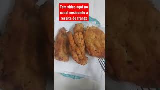 O MELHOR FRANGO EMPANADO QUE JA COMI 😋 shorts [upl. by Isus]