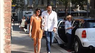 Gianluigi Buffon and Ilaria DAmico in Turin  Respect  Paparazzi life [upl. by Frederica]