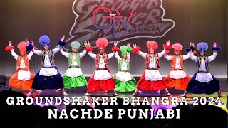 Nachde Punjabi at Groundshaker Bhangra 2024 [upl. by Burnaby]